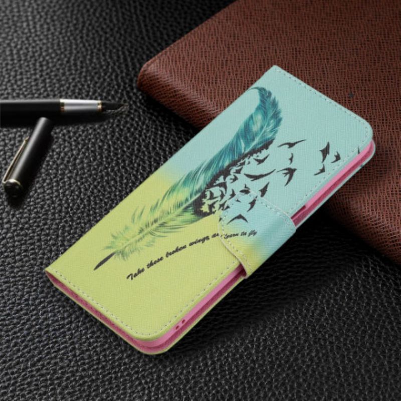 Etui Folio Oppo A54 5g / A74 5g Naucz Się Latać