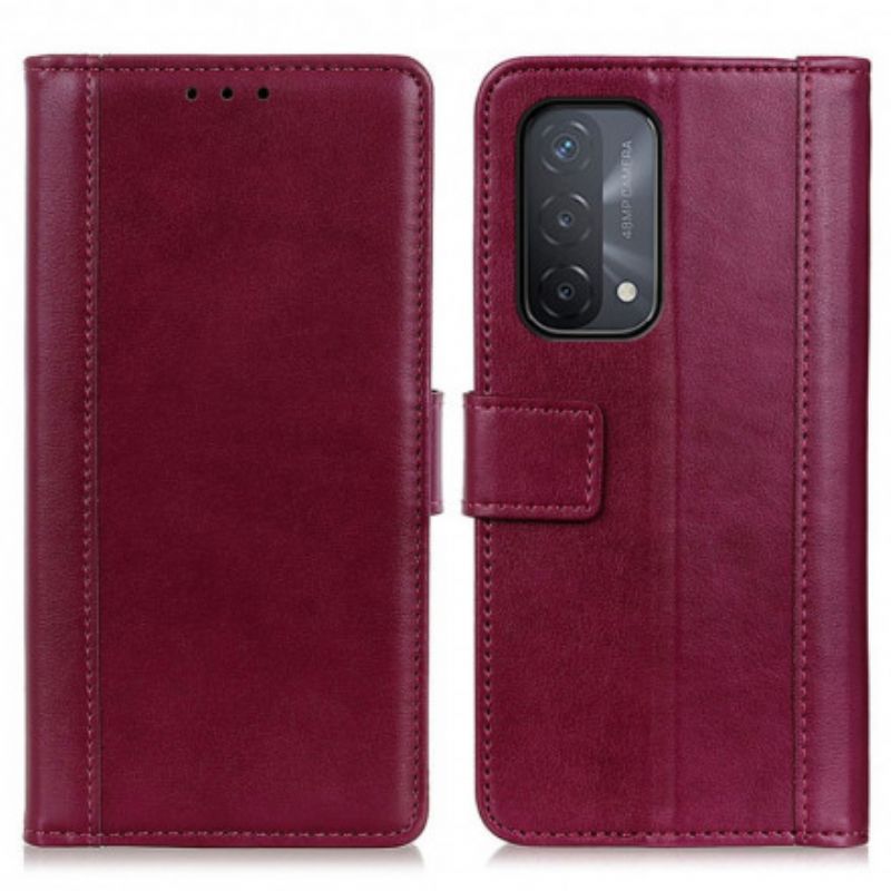 Etui Folio Oppo A54 5g / A74 5g Styl Skórzany Etui Ochronne