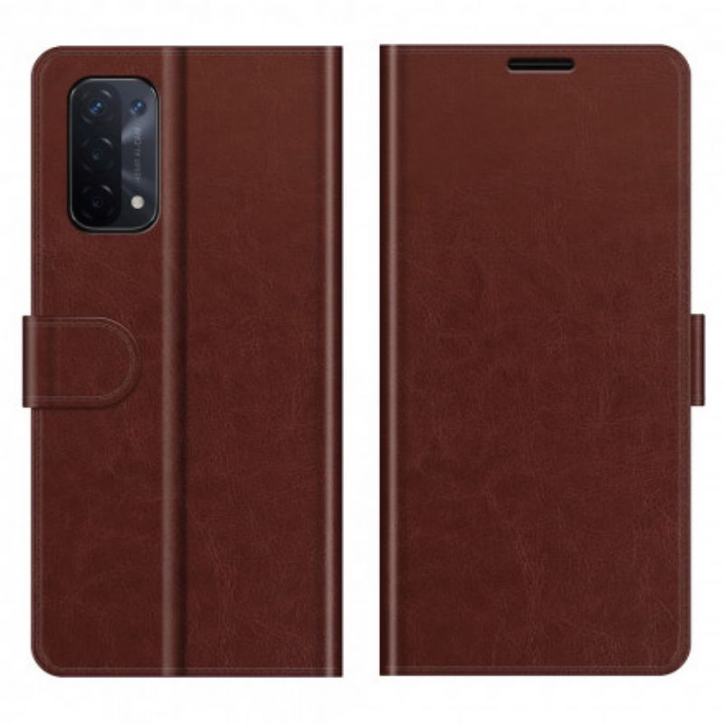 Etui Folio Oppo A54 5g / A74 5g Sztuczna Skóra Ultra