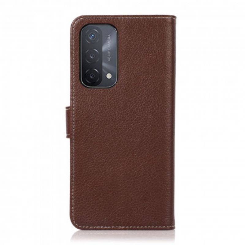 Etui Folio Oppo A54 5g / A74 5g Tekstura Liczi