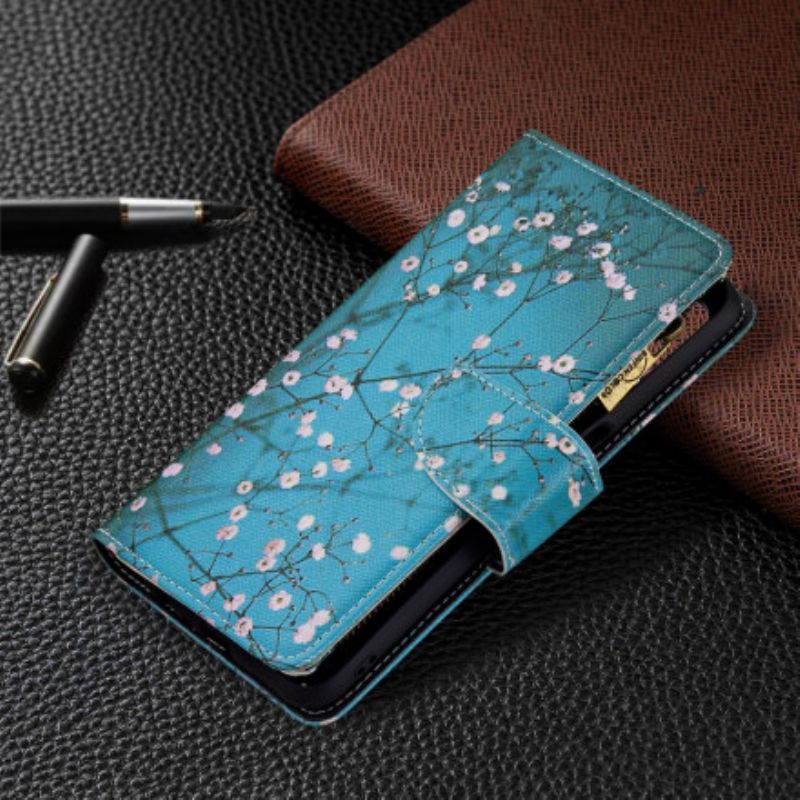 Etui Folio Oppo A54 5g / A74 5g Zapinana Kieszeń Na Drzewo Etui Ochronne