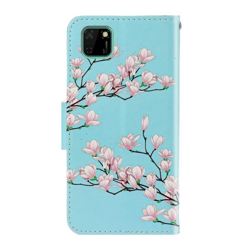 Etui Folio Huawei Y5p Krzew Stringi Etui Ochronne