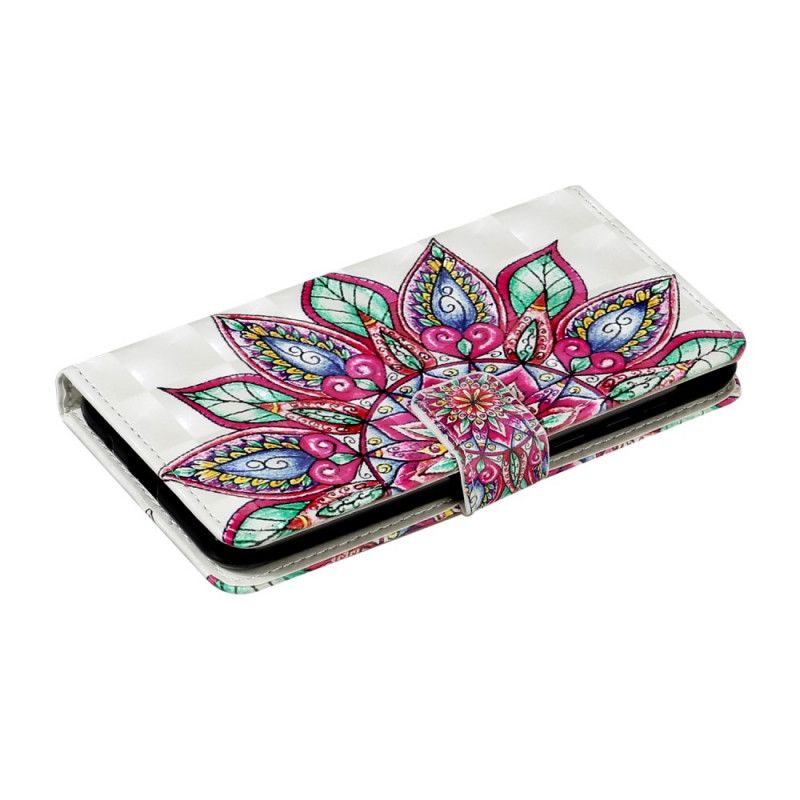 Etui Folio Huawei Y5p Narysowana Mandala