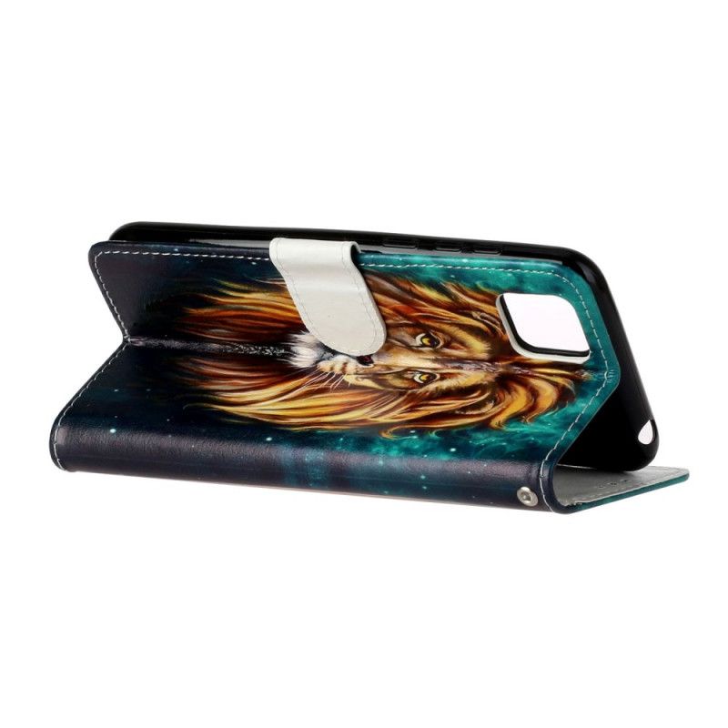 Etui Folio Huawei Y5p Sierść Lwa Etui Ochronne