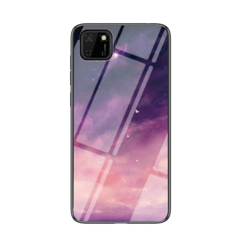 Etui Huawei Y5p Biały Czarny Szkło Hartowane W Kolorach Premium Etui Ochronne