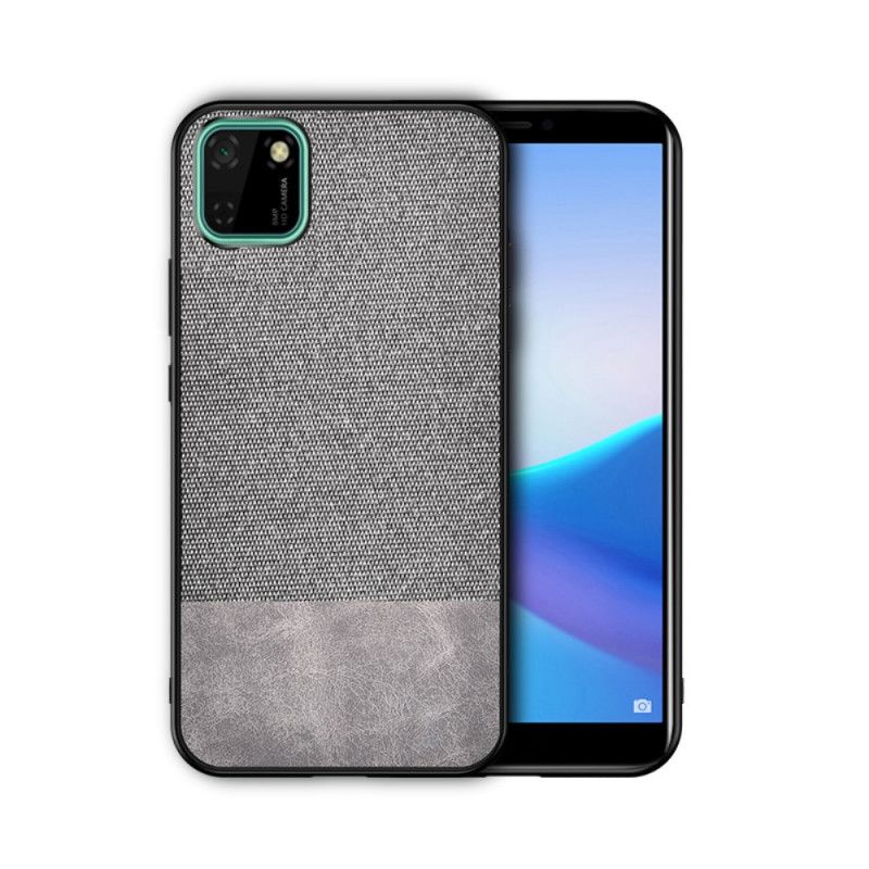 Etui Huawei Y5p Czerwony Zgryz Ze Sztucznej Skóry