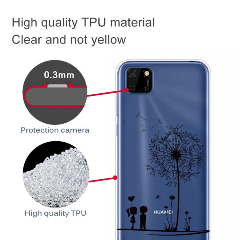 Etui Huawei Y5p Miłość Mniszka Lekarskiego Etui Ochronne