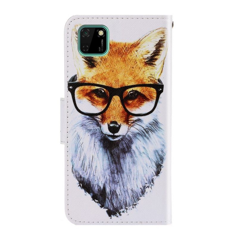 Obudowa Huawei Y5p Etui na Telefon Nerd Fox Ze Stringami