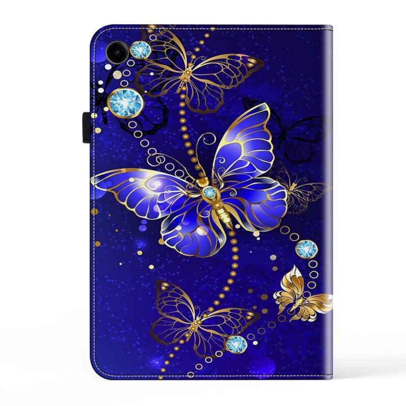 Case Samsung Galaxy Tab S9 Fe Etui Na Telefon Diamentowe Motyle