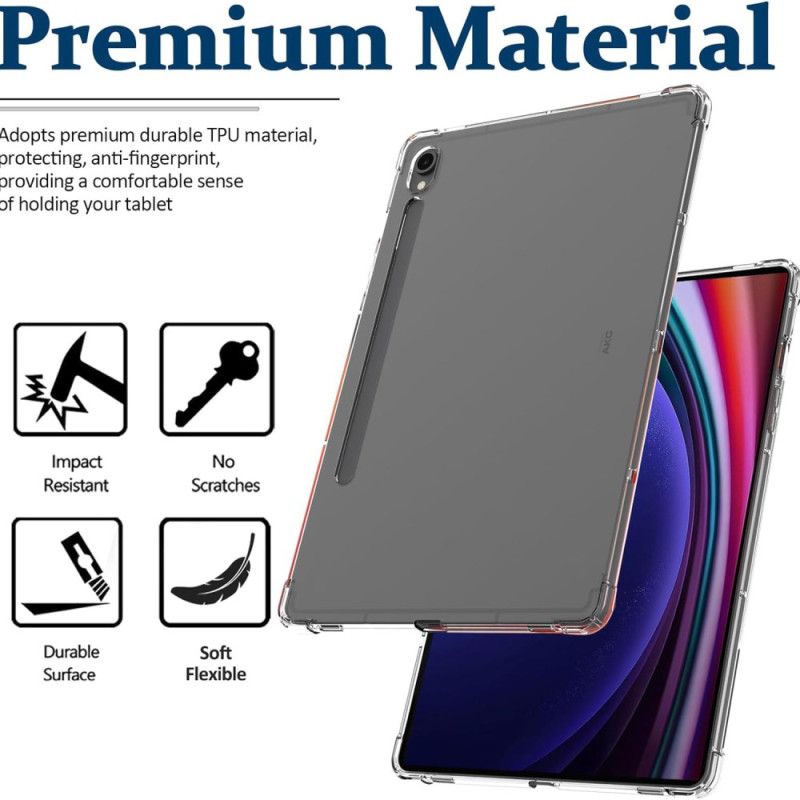 Etui Samsung Galaxy Tab S9 Fe Przezroczysty Hd