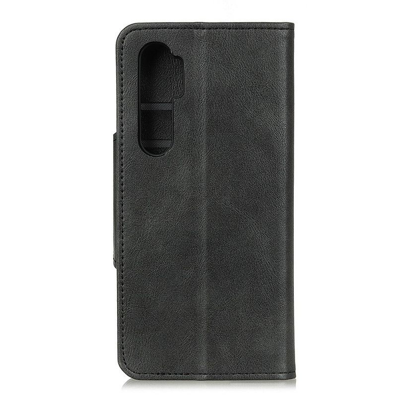 Etui Folio OnePlus Nord Czerwony Czarny Ozdobny Guzik Ze Sztucznej Skóry Etui Ochronne