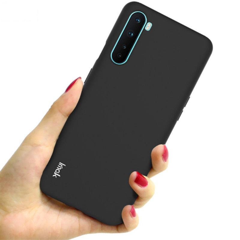 Etui OnePlus Nord Czerwony Czarny Kolory Ścinki Serii Imak Uc-2 Etui Ochronne