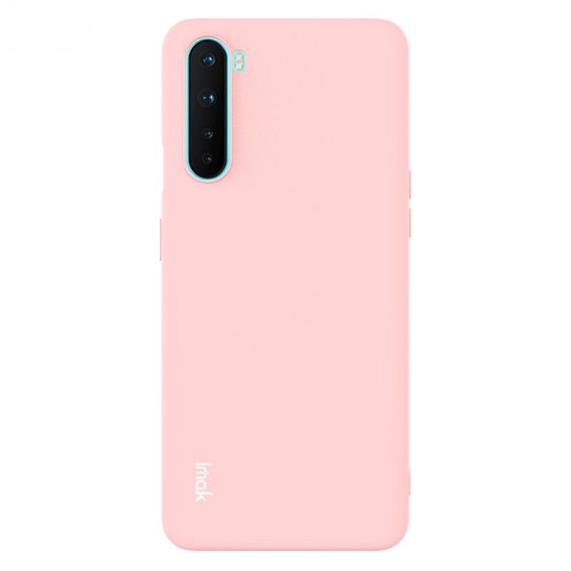 Etui OnePlus Nord Czerwony Czarny Kolory Ścinki Serii Imak Uc-2 Etui Ochronne