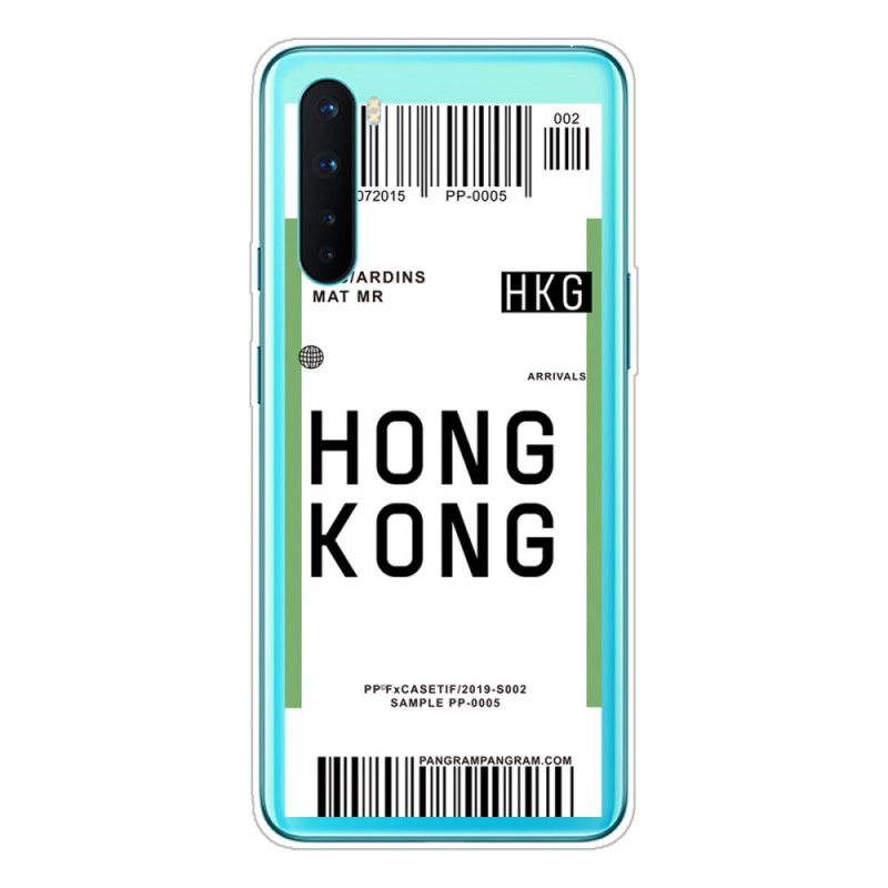 Etui OnePlus Nord Karta Pokładowa Do Hongkongu