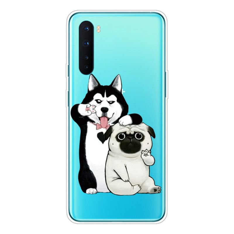 Etui OnePlus Nord Śmieszne Psy