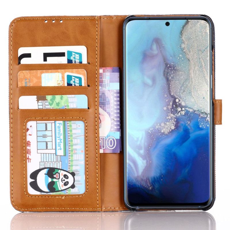 Etui Folio Samsung Galaxy S20 Czarny Oxford Etui Ochronne