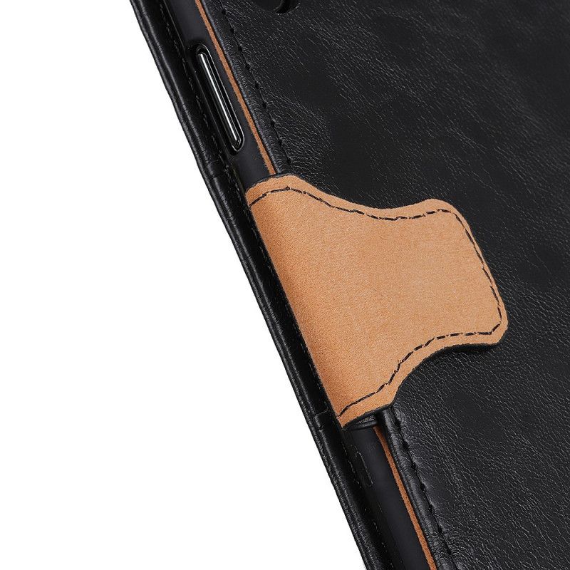 Etui Folio Samsung Galaxy S20 Czerwony Czarny Dwustronna Klapka Magnetyczna Etui Ochronne