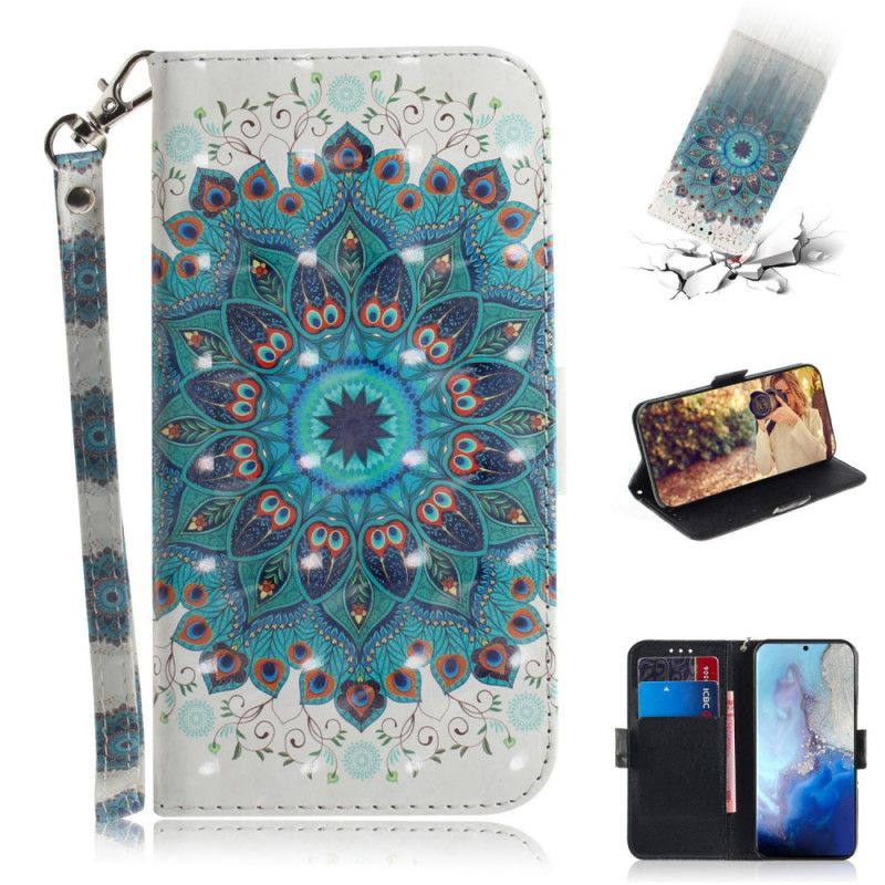 Etui Folio Samsung Galaxy S20 Mistrzowska Mandala Ze Stringami Etui Ochronne