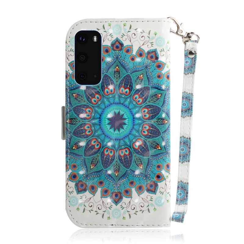 Etui Folio Samsung Galaxy S20 Mistrzowska Mandala Ze Stringami Etui Ochronne