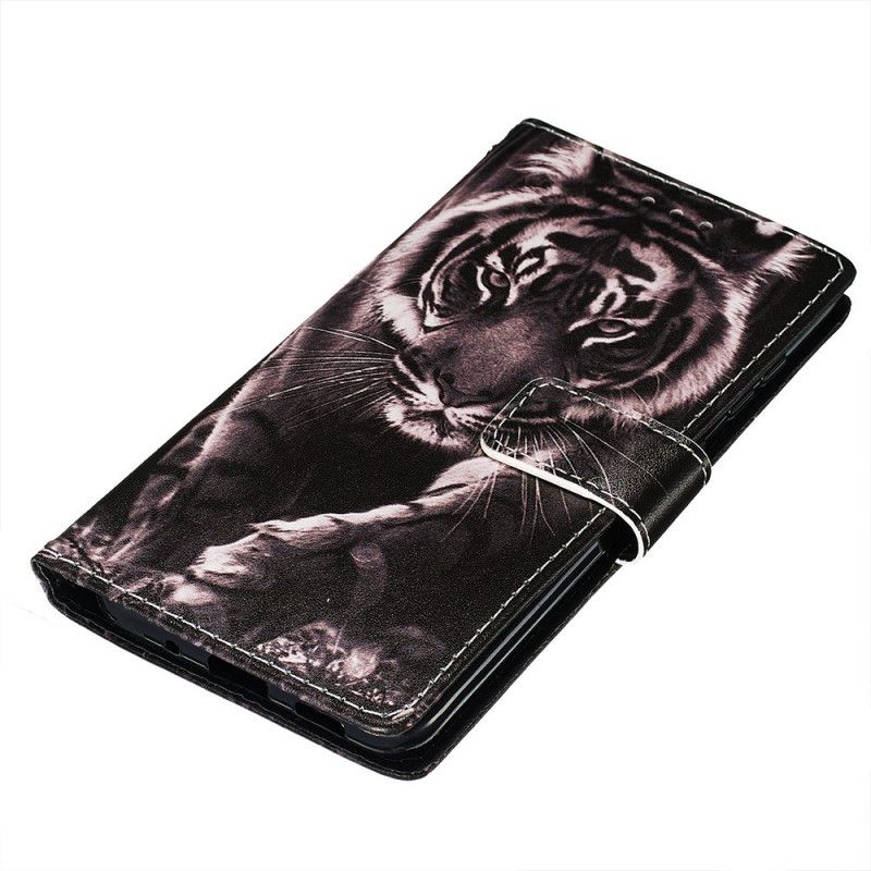 Etui Folio Samsung Galaxy S20 Nocny Tygrys Etui Ochronne