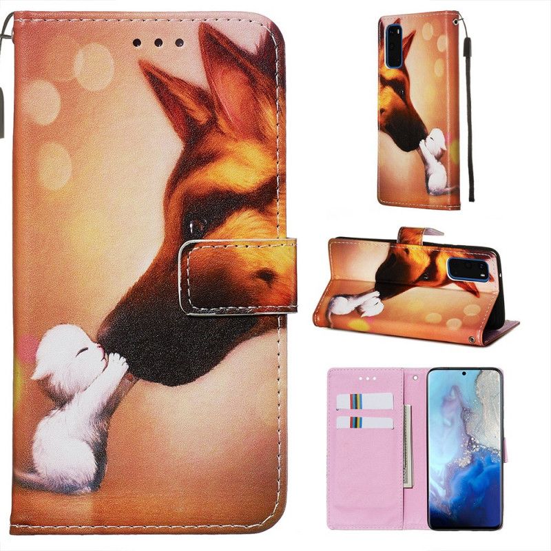 Etui Folio Samsung Galaxy S20 Przyjaciel Kota Ernesta Etui Ochronne