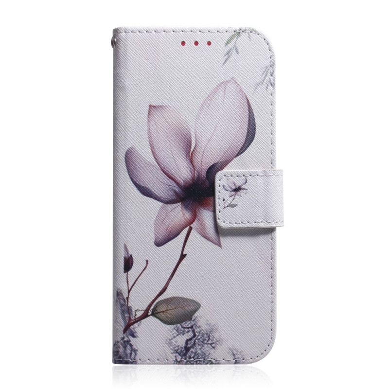 Etui Folio Samsung Galaxy S20 Stary Kwiat Róży