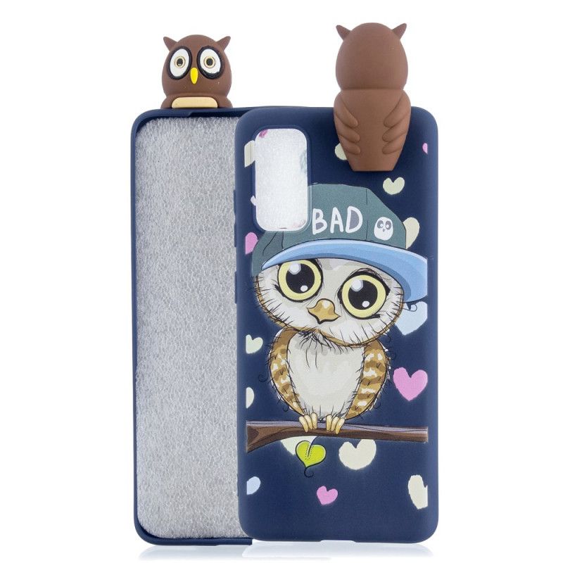 Etui Samsung Galaxy S20 3D Zła Sowa Etui Ochronne