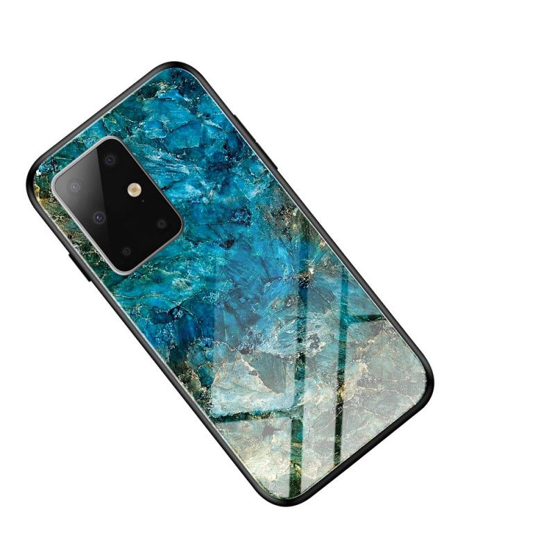 Etui Samsung Galaxy S20 Cyjan Szkło Hartowane W Kolorach Premum Etui Ochronne