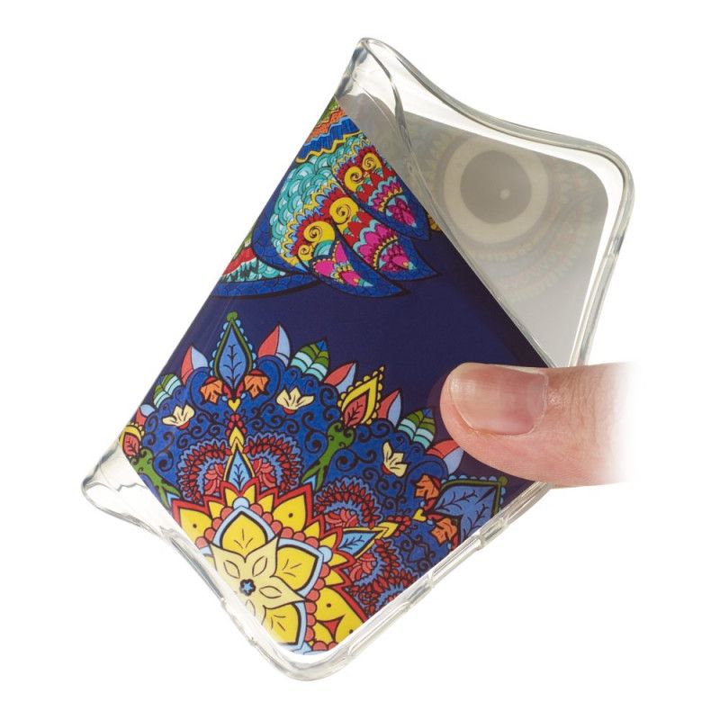 Etui Samsung Galaxy S20 Fluorescencyjna Sowa Mandala Etui Ochronne