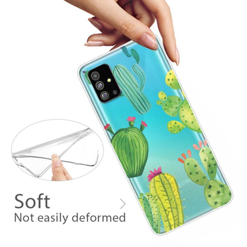 Etui Samsung Galaxy S20 Kaktus Akwarelowy