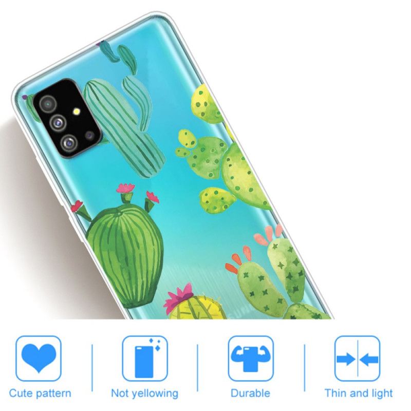 Etui Samsung Galaxy S20 Kaktus Akwarelowy