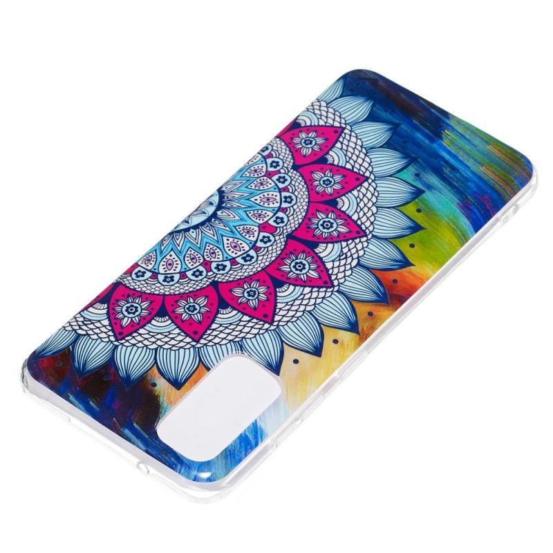 Etui Samsung Galaxy S20 Mandala W Kolorze Fluorescencyjnym Etui Ochronne