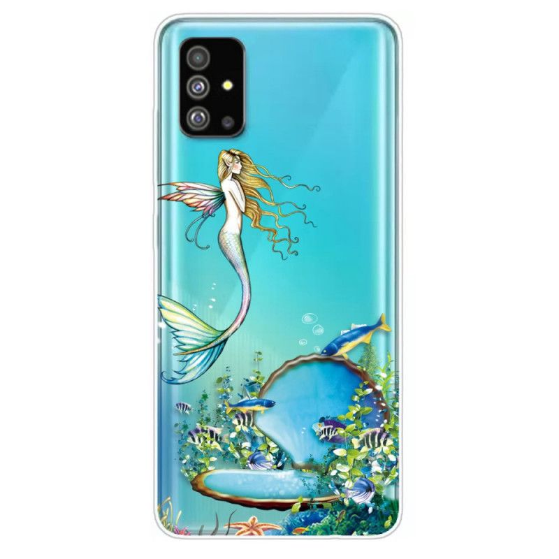 Etui Samsung Galaxy S20 Niebieska Syrena Etui Ochronne