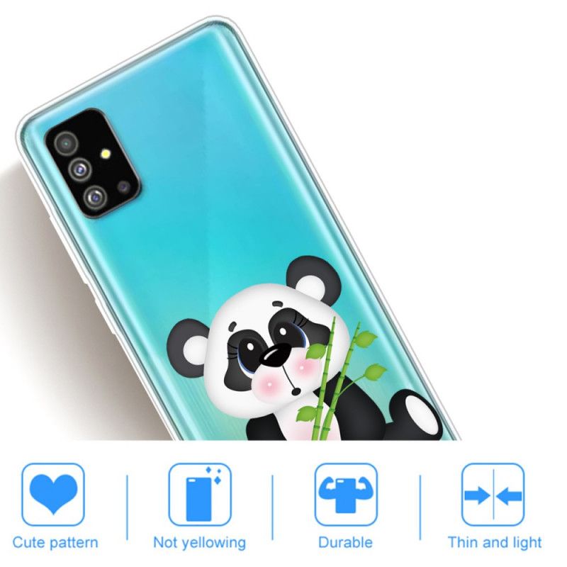 Etui Samsung Galaxy S20 Przezroczysta Smutna Panda Etui Ochronne