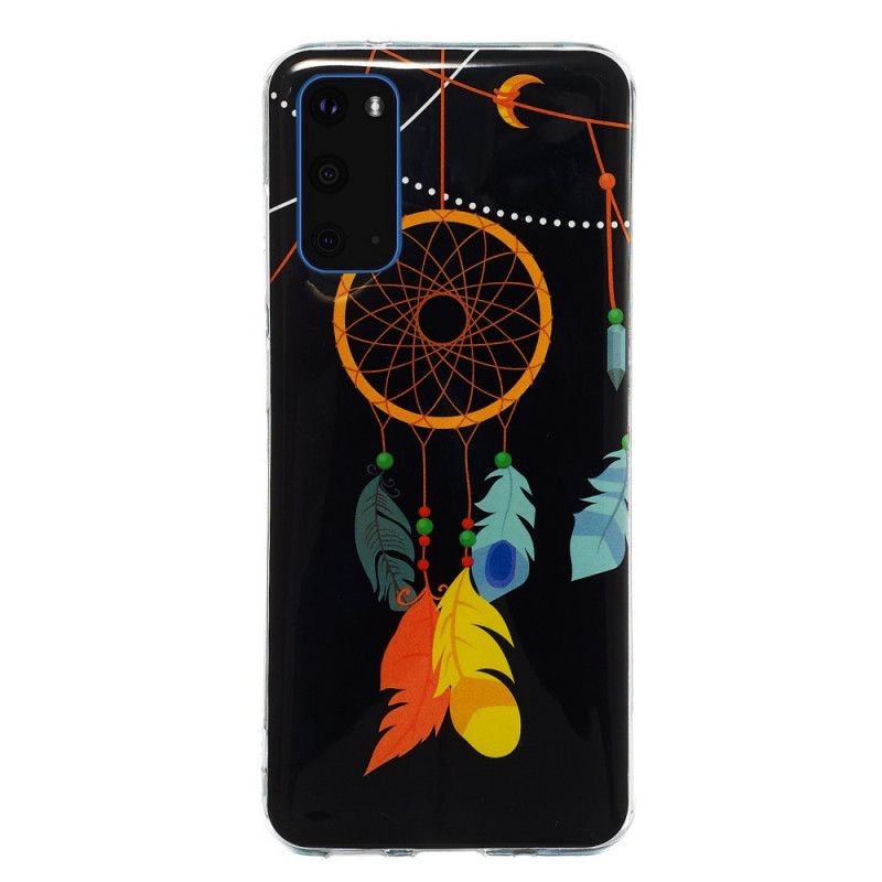 Futerały Samsung Galaxy S20 Etui na Telefon Unikalny Fluorescencyjny Łapacz Snów