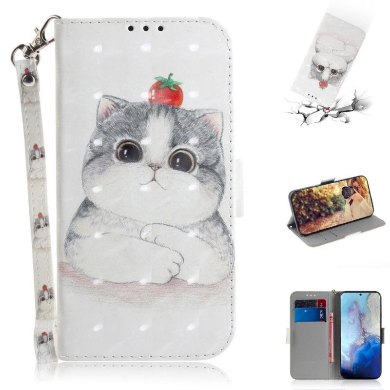 Obudowa Samsung Galaxy S20 Etui na Telefon Pomidor Na Stringach Cat