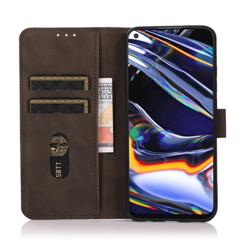 Etui Folio Do Huawei Nova 9 Pro / Honor 50 Pro Efekt Skóry Moda Khazneh