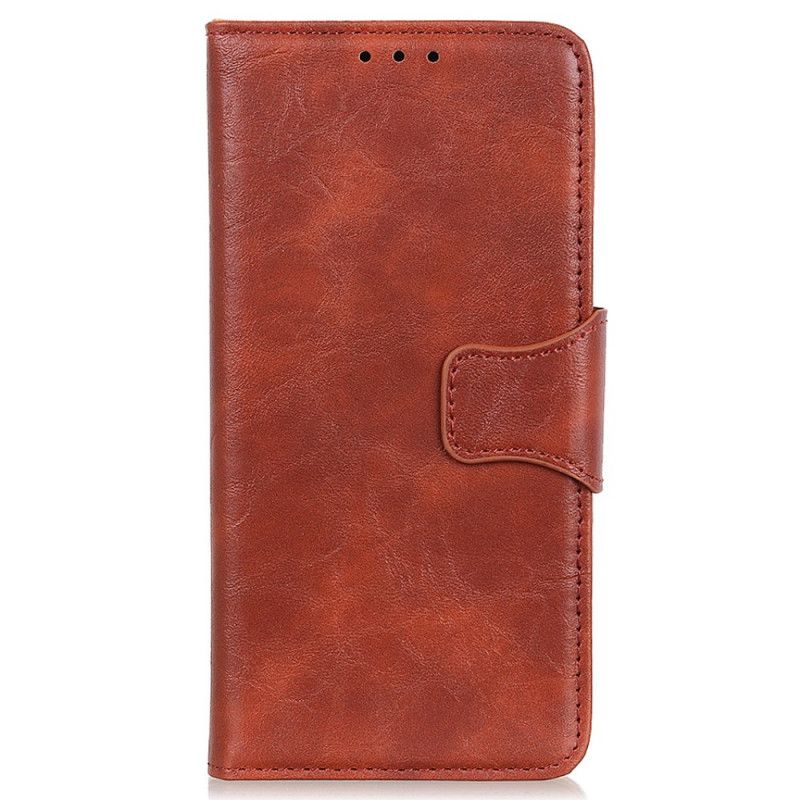 Etui Folio Huawei Nova 9 Pro / Honor 50 Pro Dwustronne Zapięcie Z Dwoiny Etui Ochronne