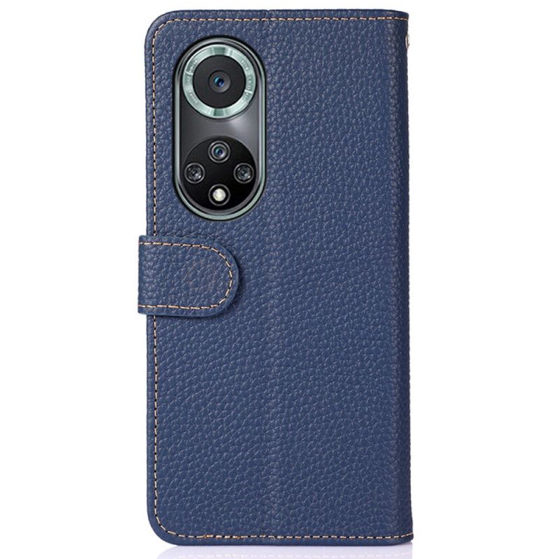 Etui Folio Huawei Nova 9 Pro / Honor 50 Pro Lychee Leather Khazneh Etui Ochronne