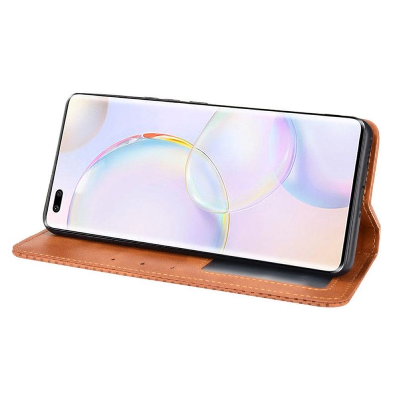 Flip Kotelot Huawei Nova 9 Pro / Honor 50 Pro Etui Na Telefon Stylizowany Efekt Skóry W Stylu Vintage