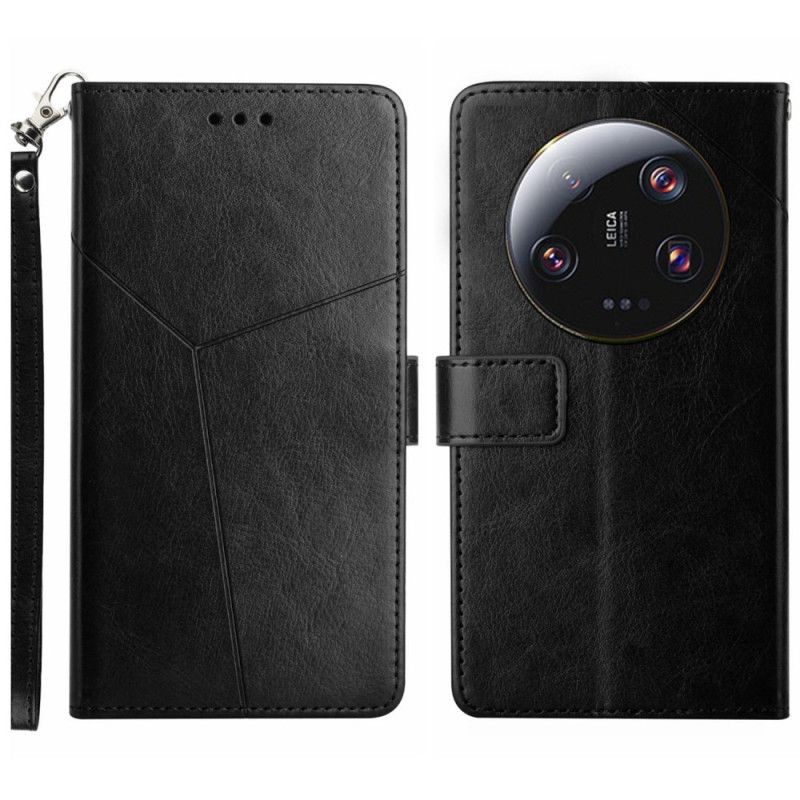 Etui Folio Xiaomi 14 Ultra Konstrukcja Paska Y