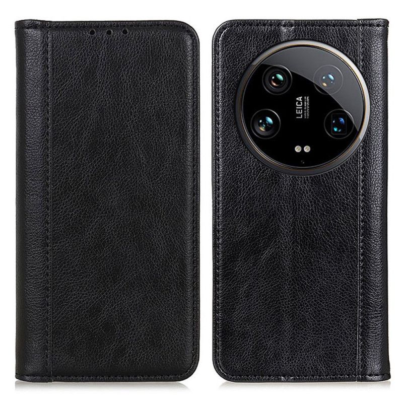 Flip Kotelot Xiaomi 14 Ultra Etui Na Telefon Tekstura Liczi