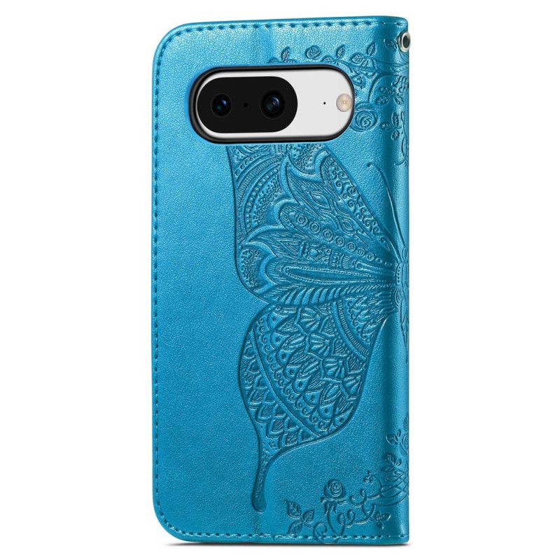 Etui Folio Google Pixel 8 Barokowy Motyl