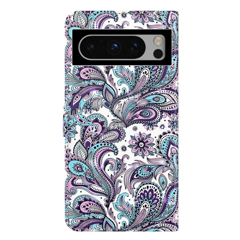 Obudowa Google Pixel 8 Etui Na Telefon Wzór Paisley Z Paskiem