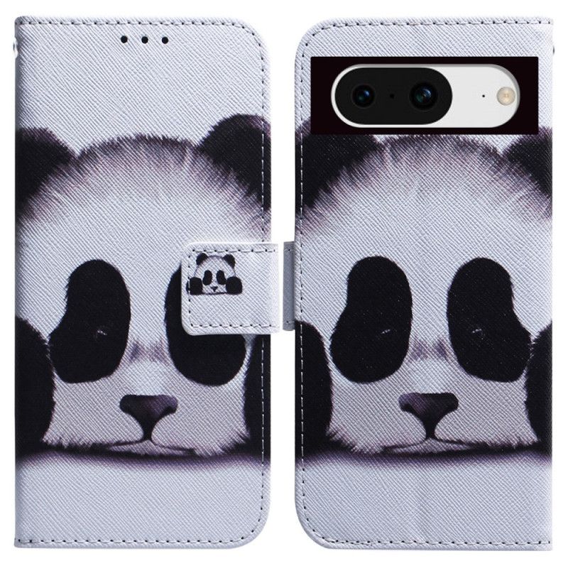 Skórzany Futerał Google Pixel 8 Etui Na Telefon Panda