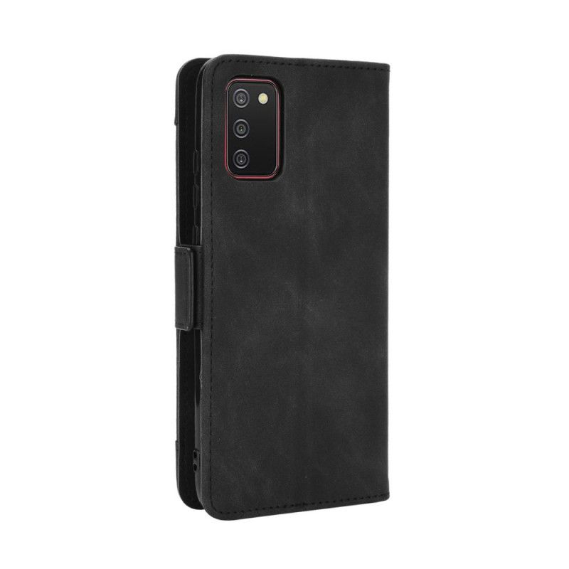 Etui Folio Samsung Galaxy A02s Czerwony Czarny Karta Wielokrotna Pierwszej Klasy Etui Ochronne