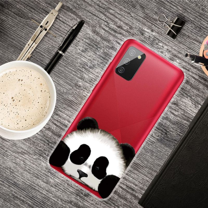 Etui Samsung Galaxy A02s Przezroczysta Panda