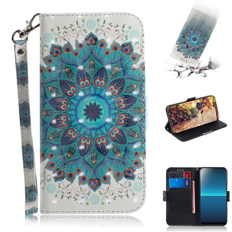 Etui Folio Sony Xperia L4 Mistrzowska Mandala Ze Stringami Etui Ochronne