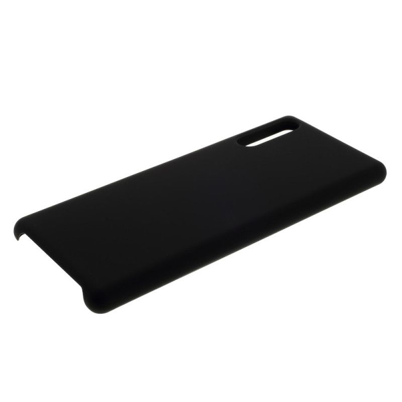 Etui Sony Xperia L4 Biały Czarny Sztywny Silikon