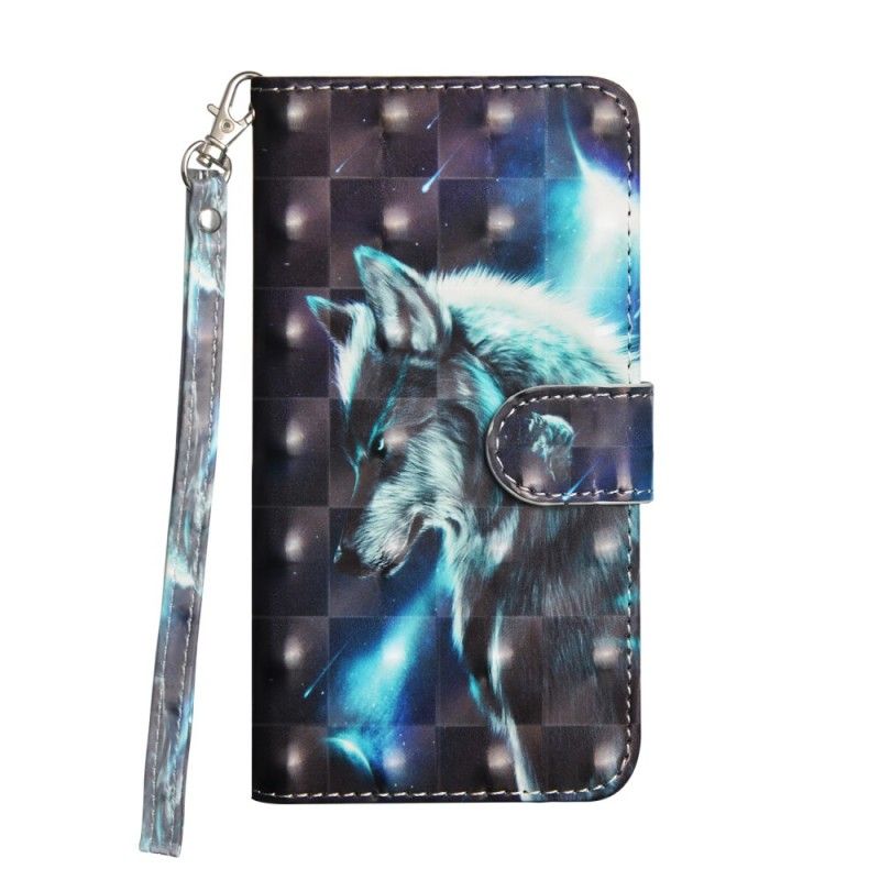 Etui Folio Sony Xperia 10 Majestatyczny Wilk Etui Ochronne